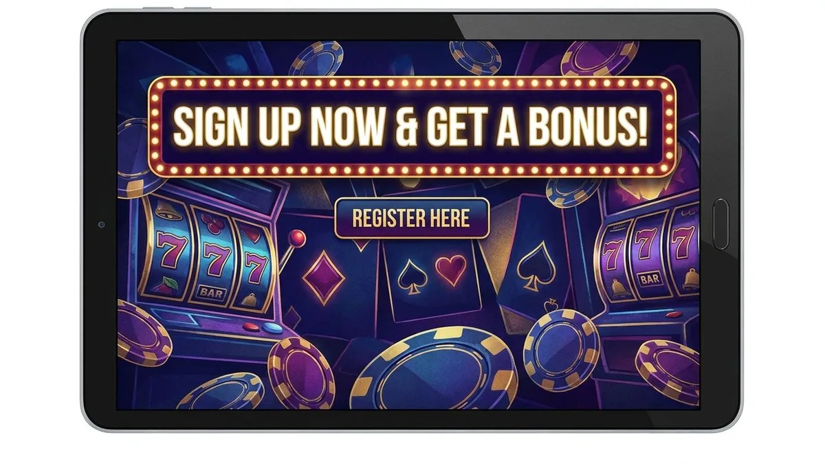 Registrer deg med bonus